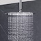 Kibi Circular 12 Metal Ultra Thin Profile Rain Shower Head 1.75 GPM - Chrome SH1201CH - alternate 8